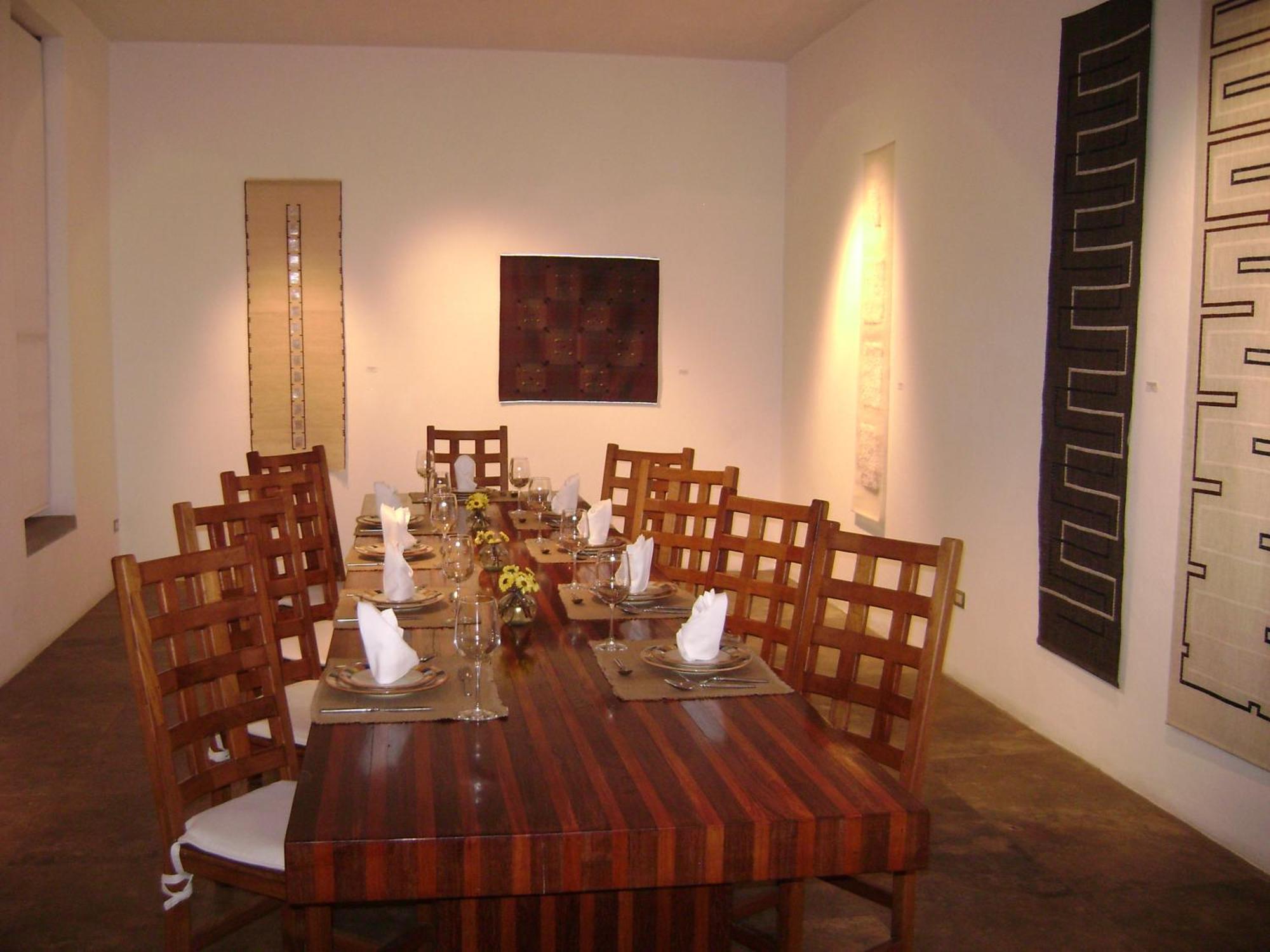 Hotel Boutique Casareyna Puebla Exterior foto The dining room at the house